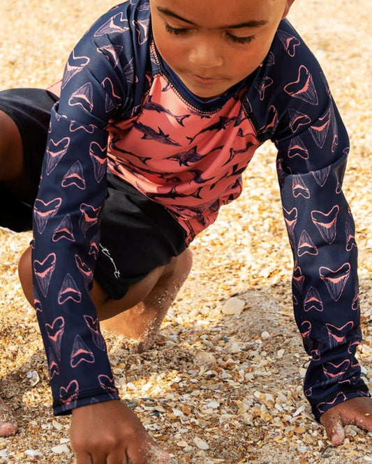 Shark Bite Long Sleeve Sun Shirt