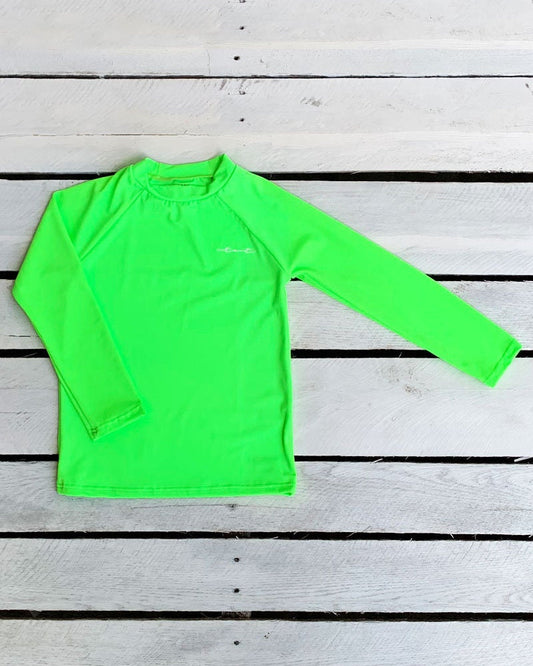 Neon Tie Dye Long Sleeve Sun Shirt