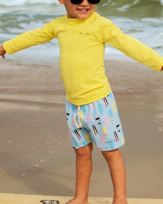 Yellow Long Sleeve Sun Shirt