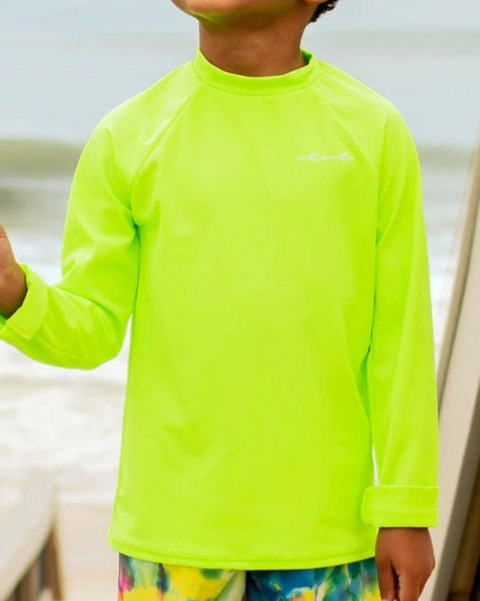 Neon Tie Dye Long Sleeve Sun Shirt