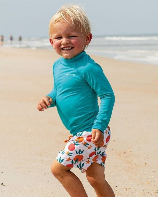 Aqua Long Sleeve Sun Shirt