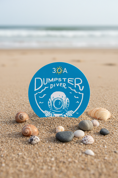 30A Dumpster Diver Vinyl Sticker