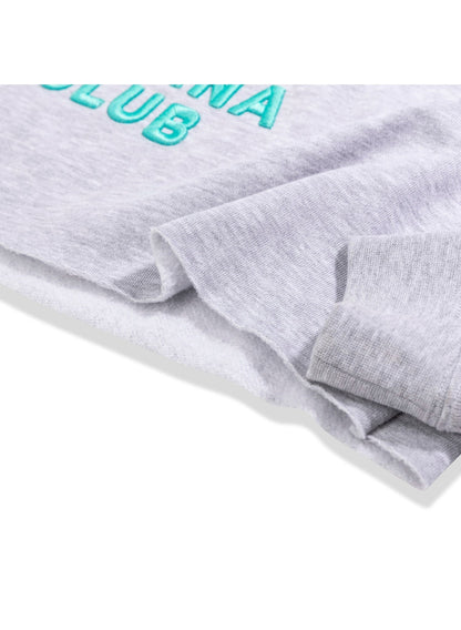 "Cabana Club" Cropped Crewneck Sweatshirt