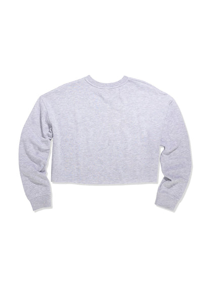 "Cabana Club" Cropped Crewneck Sweatshirt
