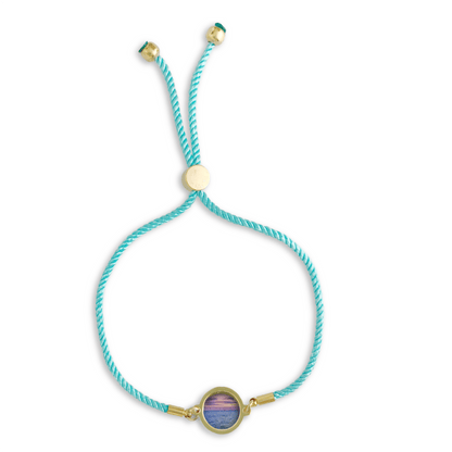 Oh to Be Where the Sky Meets the Sea Slide Bracelet