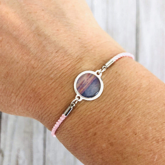 Oh to Be Where the Sky Meets the Sea Slide Bracelet