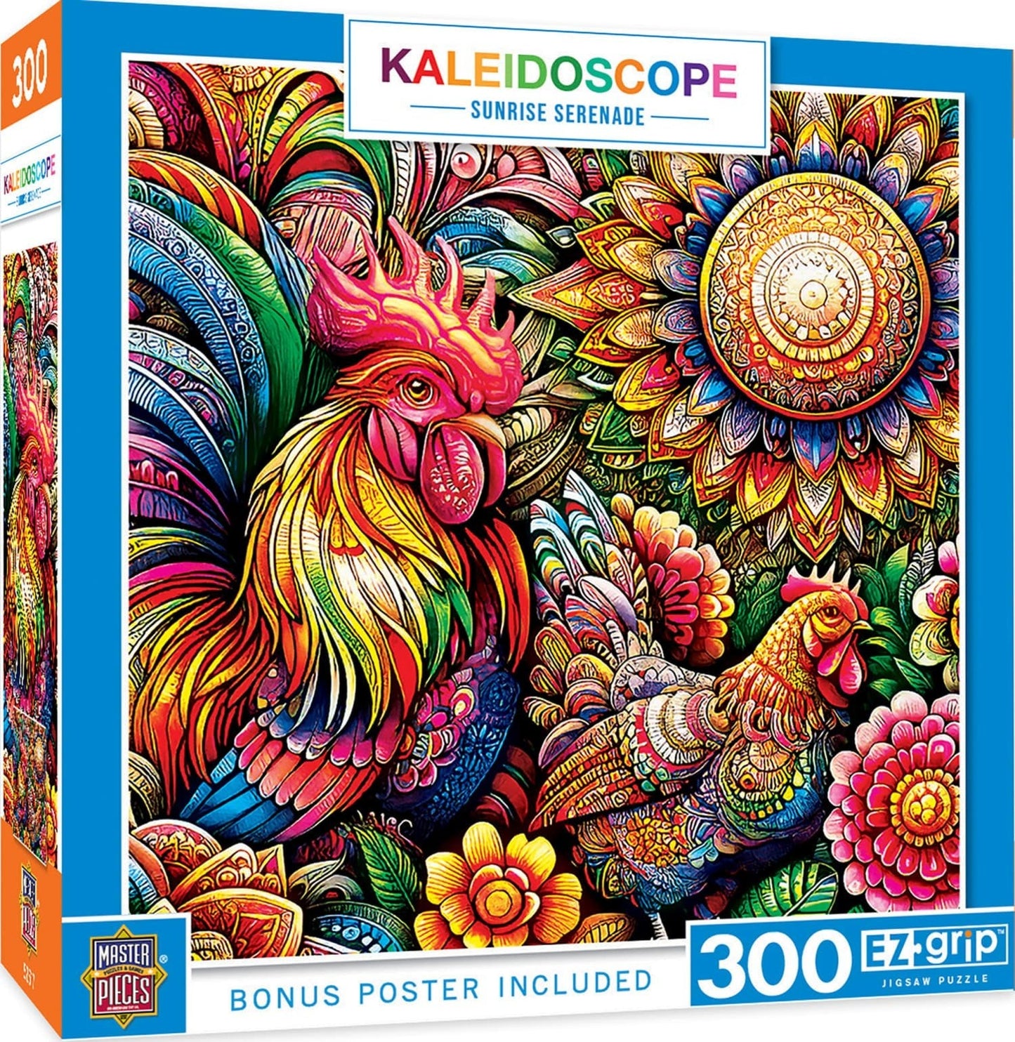 Kaleidoscope Sunrise Serenade 300 Piece EZ Grip Jigsaw Puzzle | Masterpieces