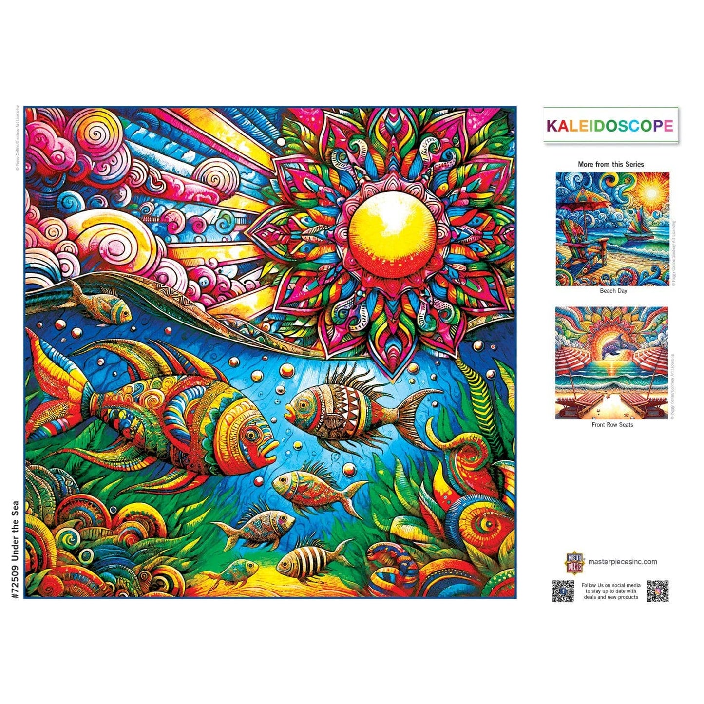 Kaleidoscope - Under The Sea 1000 Piece Jigsaw Puzzle Masterpieces Puzzles