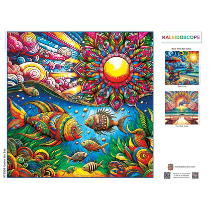 Kaleidoscope - Under The Sea 1000 Piece Jigsaw Puzzle Masterpieces Puzzles