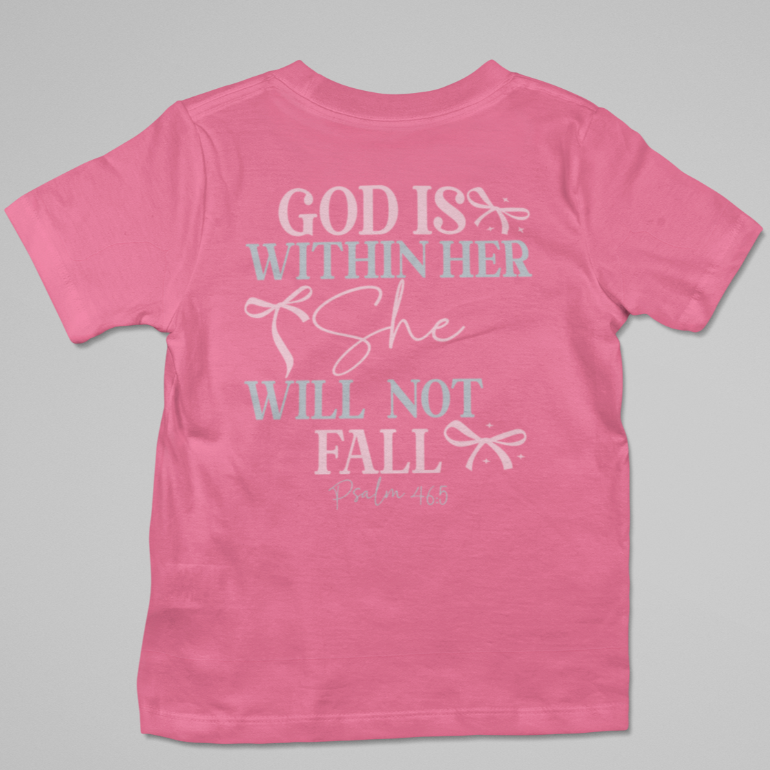 She Stands Firm Youth & Toddler Graphic Tee