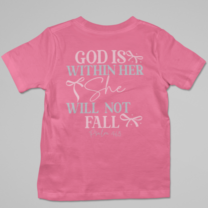 She Stands Firm Youth & Toddler Graphic Tee