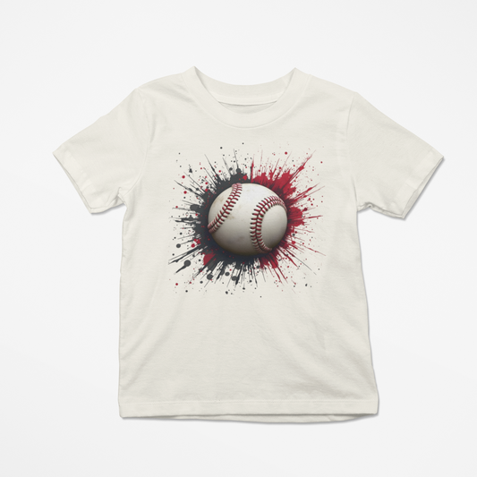 Baseball splatter Toddler/Youth Graphic Tee