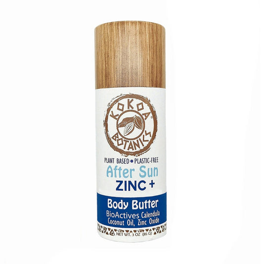 AFTER SUN BODY BUTTER – Moisturizing Antioxidants – BioActives - Zinc - Calendula - Coconut Oil - Zinc Oxide