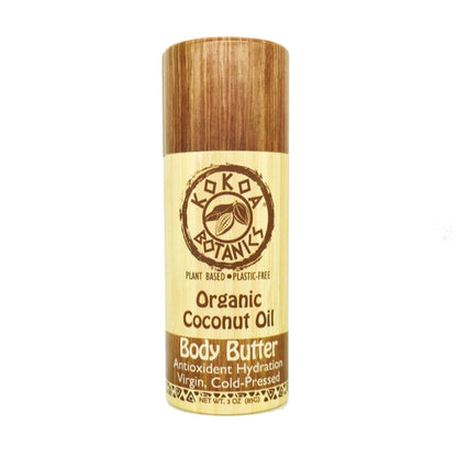 Coconut Oil - Body Butter - Lotion Bar - Organic - 3 oz