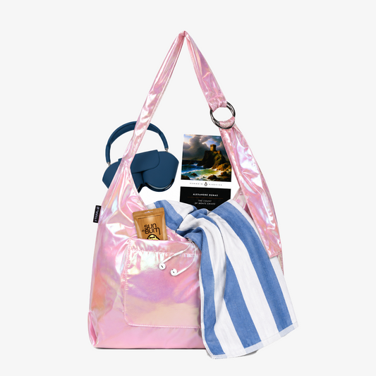 Metallic - Large Slouchy Shoulder Bag