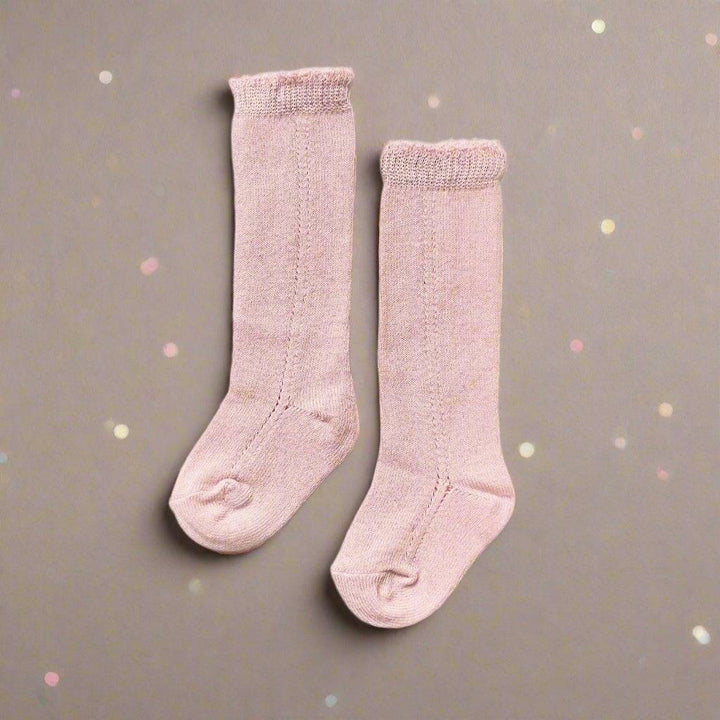 LLB Eyelet Knee High Socks (2 pairs in each order)