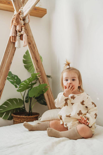 LLB Eyelet Knee High Socks (2 pairs in each order)