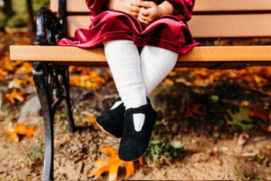 Little Love Bug Cable Knit Tights