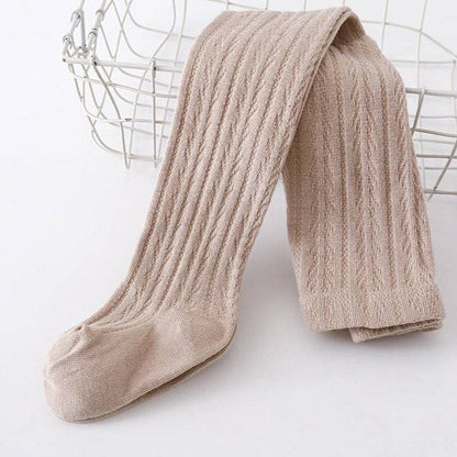 Little Love Bug Cable Knit Tights