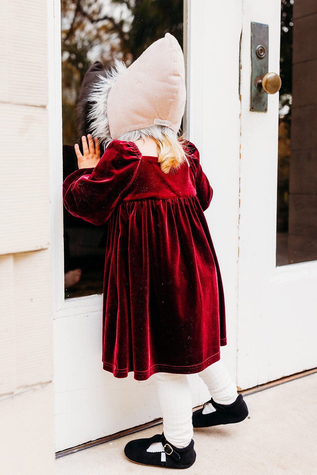 Little Love Bug Cable Knit Tights