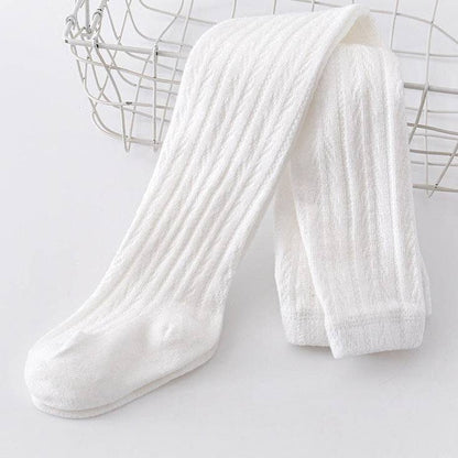 Little Love Bug Cable Knit Tights