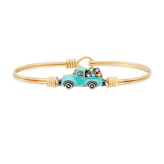 Vintage Spring Truck Bangle Bracelet