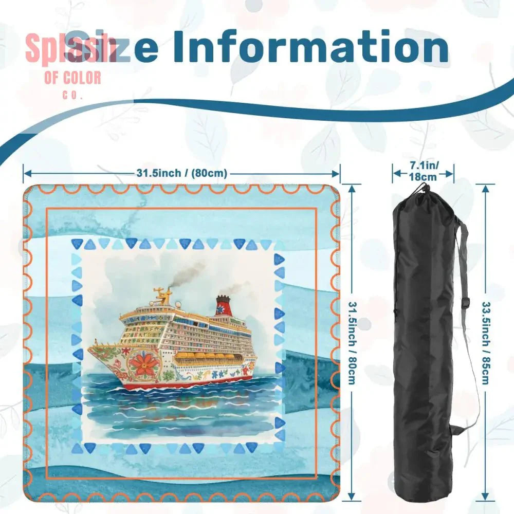 Mahjong Cruise, Ready To Set Sail Mahjong Mat