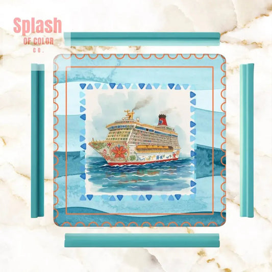 Mahjong Cruise, Ready To Set Sail Mahjong Mat