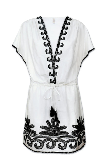 Margaux Dress  |  Black White