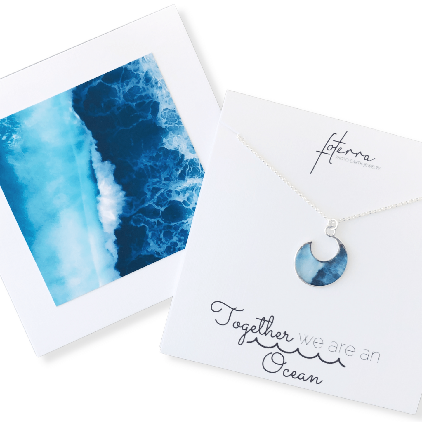 Big Ocean Mini Wave Necklace