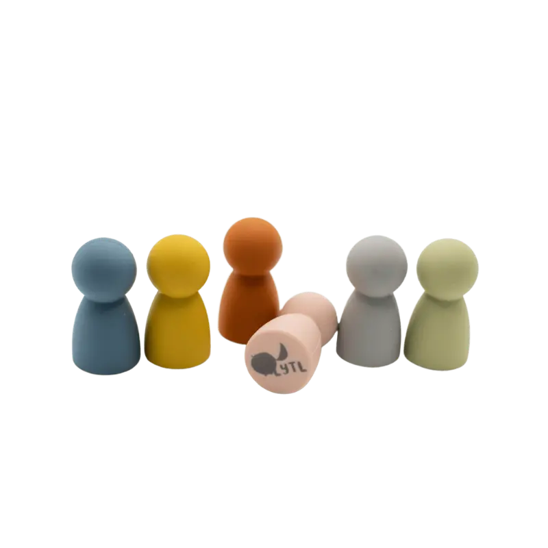 Mini Silicone Dolls – Set of 6 | LYTL®️