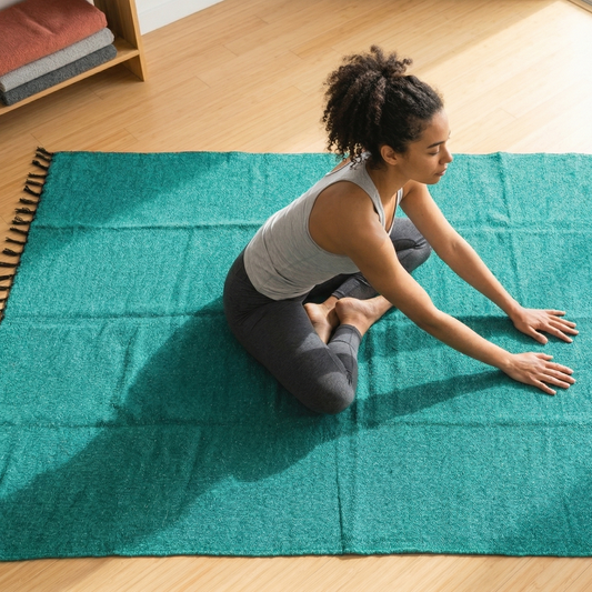 Solid Teal Green Baja Blanket | BULK SAVINGS