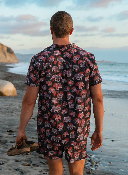 Men's Button-Down Shirt | Mob Cat
