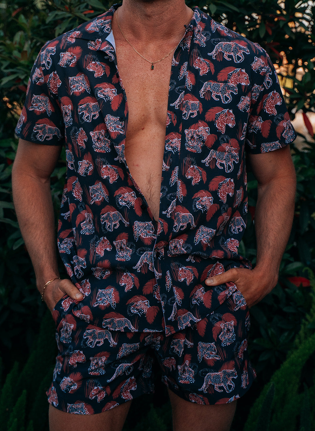 Men's Button-Down Shirt | Mob Cat
