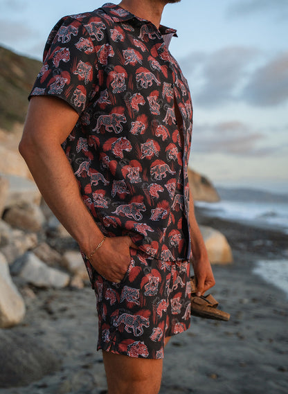 Men's Button-Down Shirt | Mob Cat