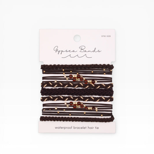 Mocha Hair Tie Bracelets