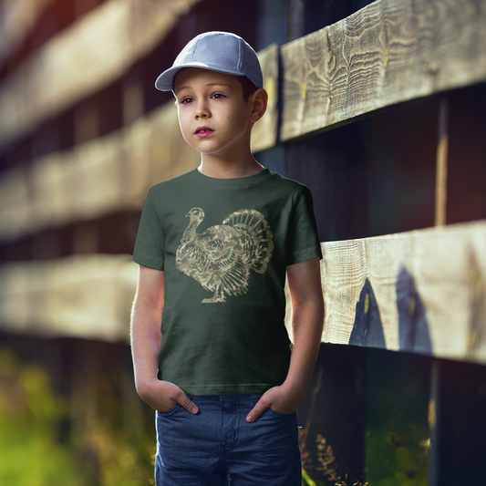 Feathered Fade Youth & Toddler Graphic Tee