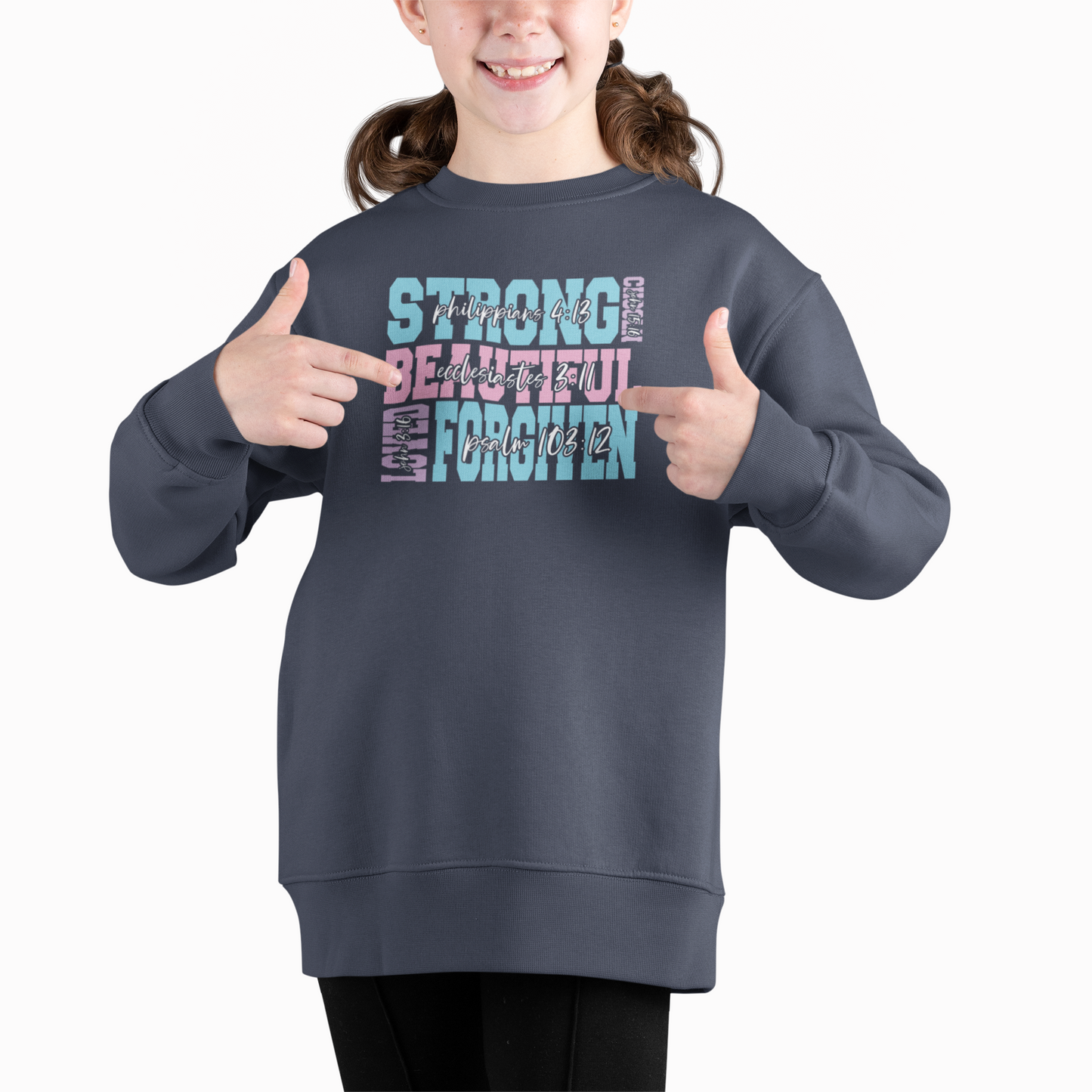 Scripture Stack Youth & Toddler Sweatshirt