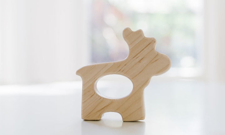 Moose Wooden Grasping Toy