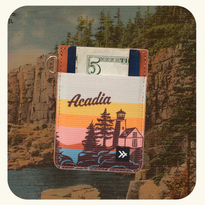Acadia - Vertical Leather Wallet
