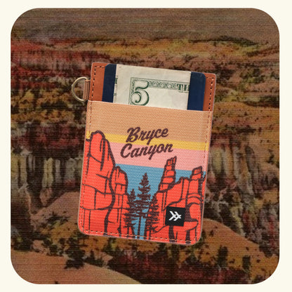 Bryce Canyon - Vertical Leather Wallet
