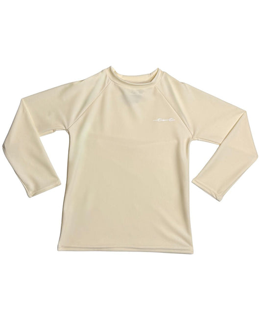Off White Long Sleeve Sun Shirt