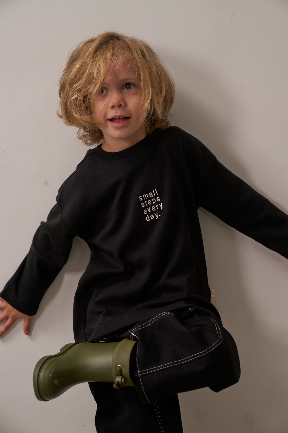 Small Steps Long Sleeve Top