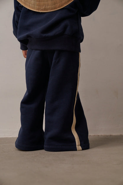 Retro Vibes Navy Tracksuit