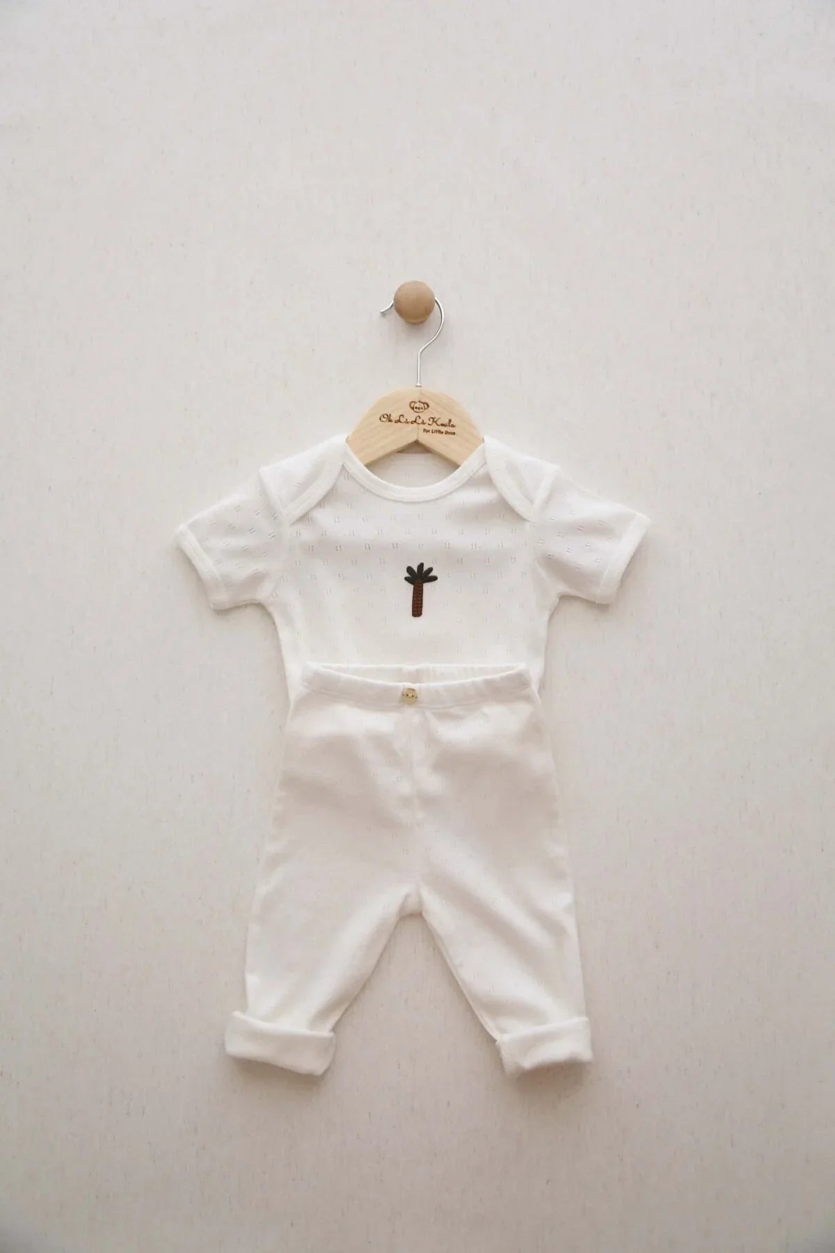 Palm Tree Patterned 2 Piece Set