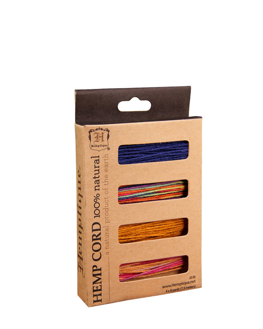 #20 Hemp Cord 4-Pack Card Set