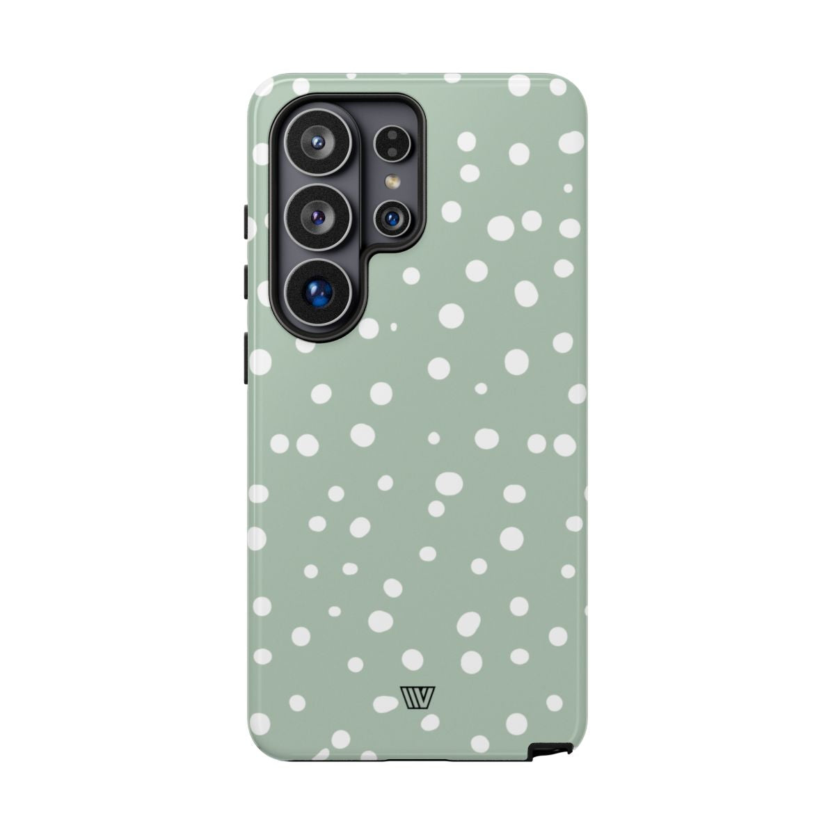 PASTEL GREEN DOTS | Tough Phone Case