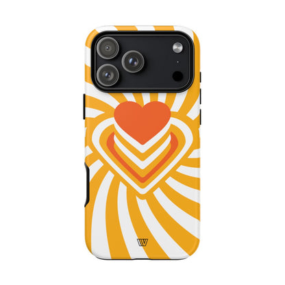 HEART RAY STACK | Tough Phone Case