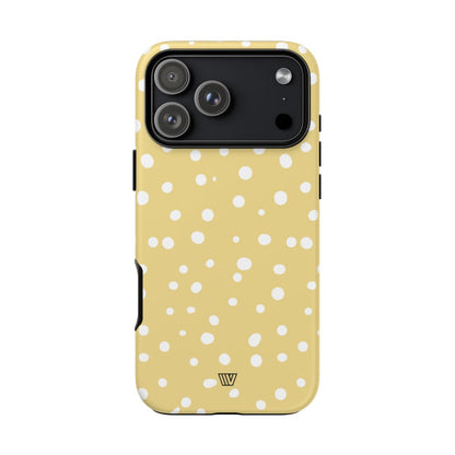 MUTED YELLOW DOTS | Tough Phone Case