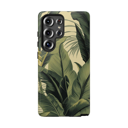 TROPICAL LEAVES | Tough Phone Case